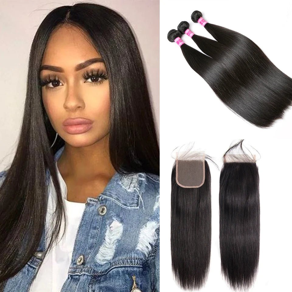 Bundles with Closure - Vanlov Hair