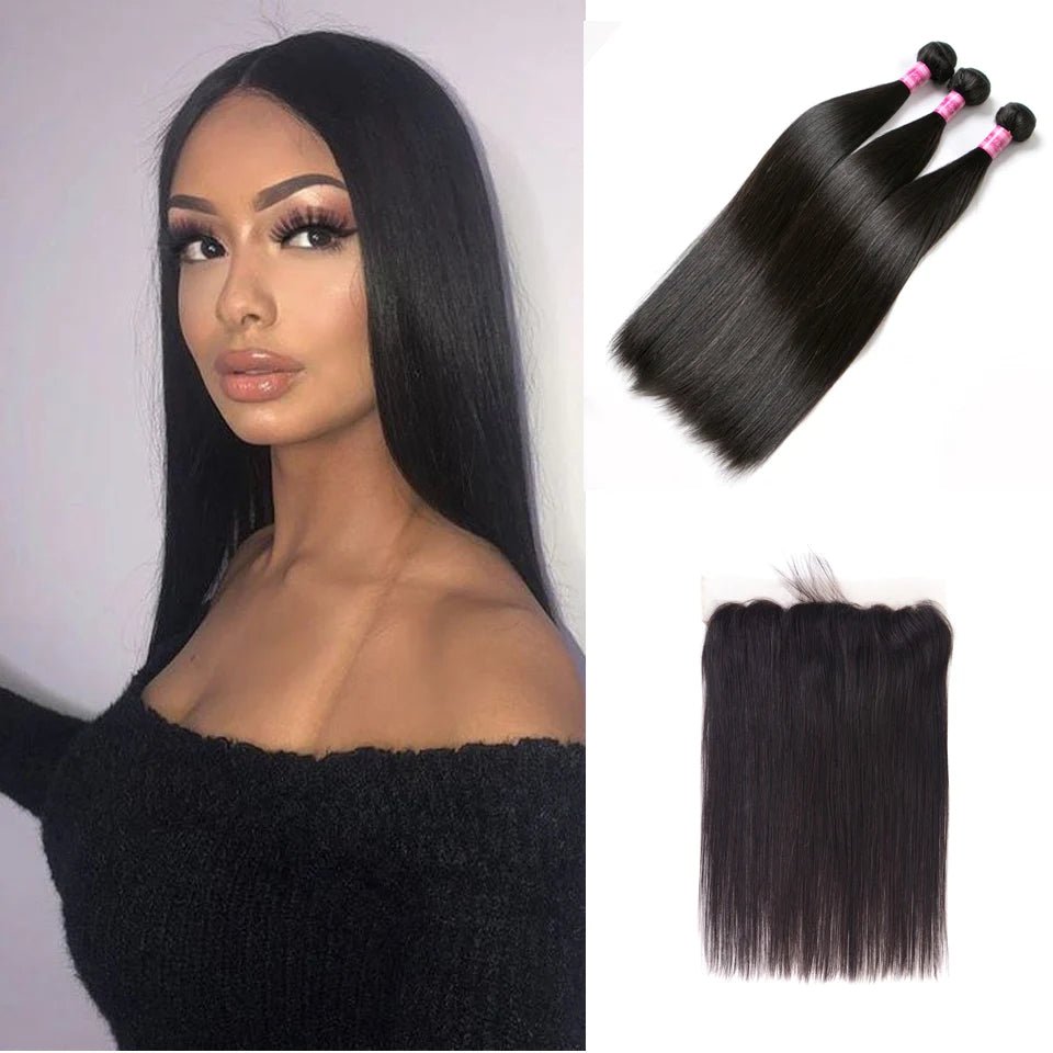 Bundles With Frontal - Vanlov Hair