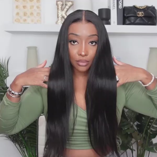 9x6 straight lace wig