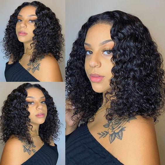 Wear and Go Glueless Human Hair Wig 4x4 4x6 13x4 Transparent Lace  Wigs