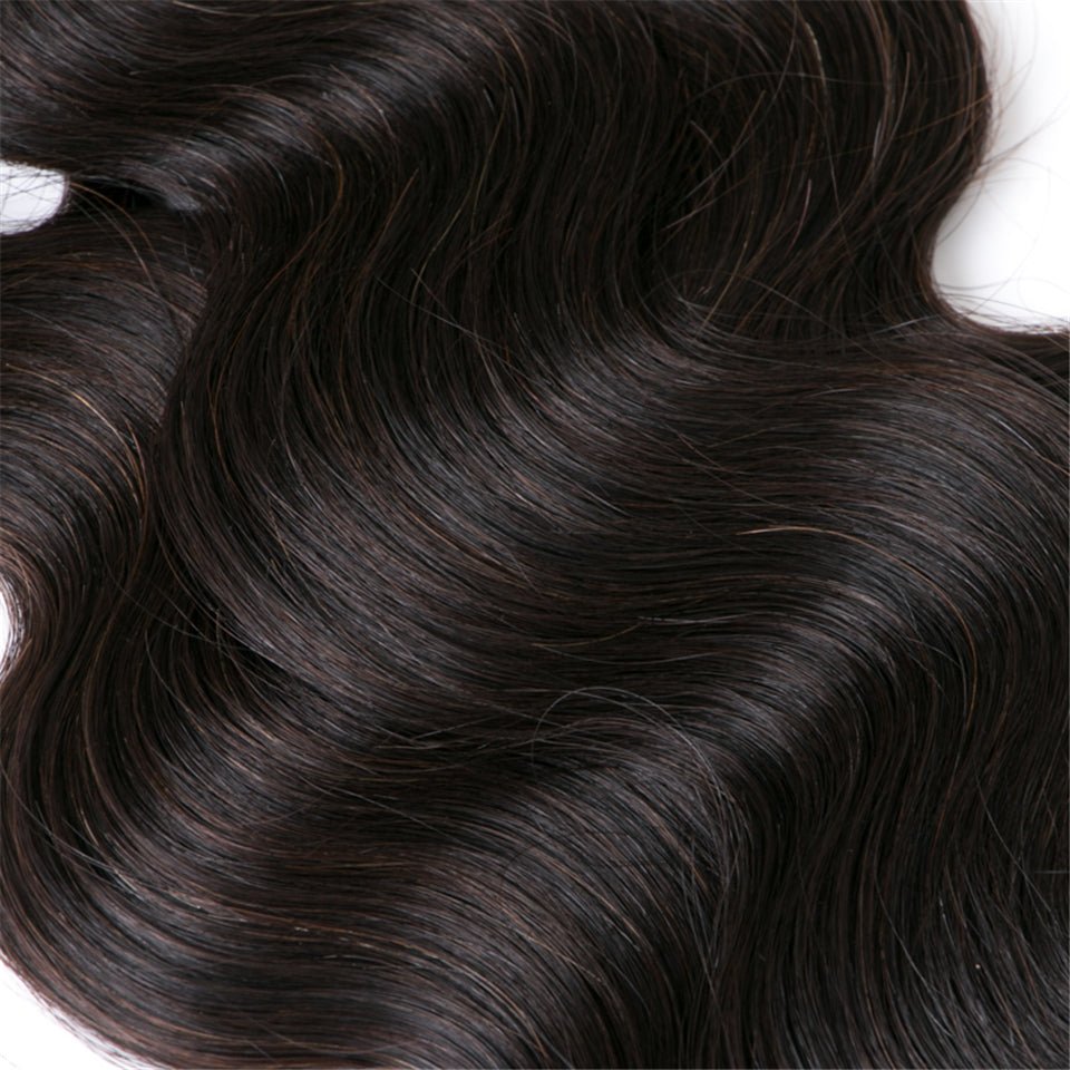 Vanlov Hair-Vanlov Body Wave Virgin Human Hair 3 Bundles Natural Color Can Be Dyed